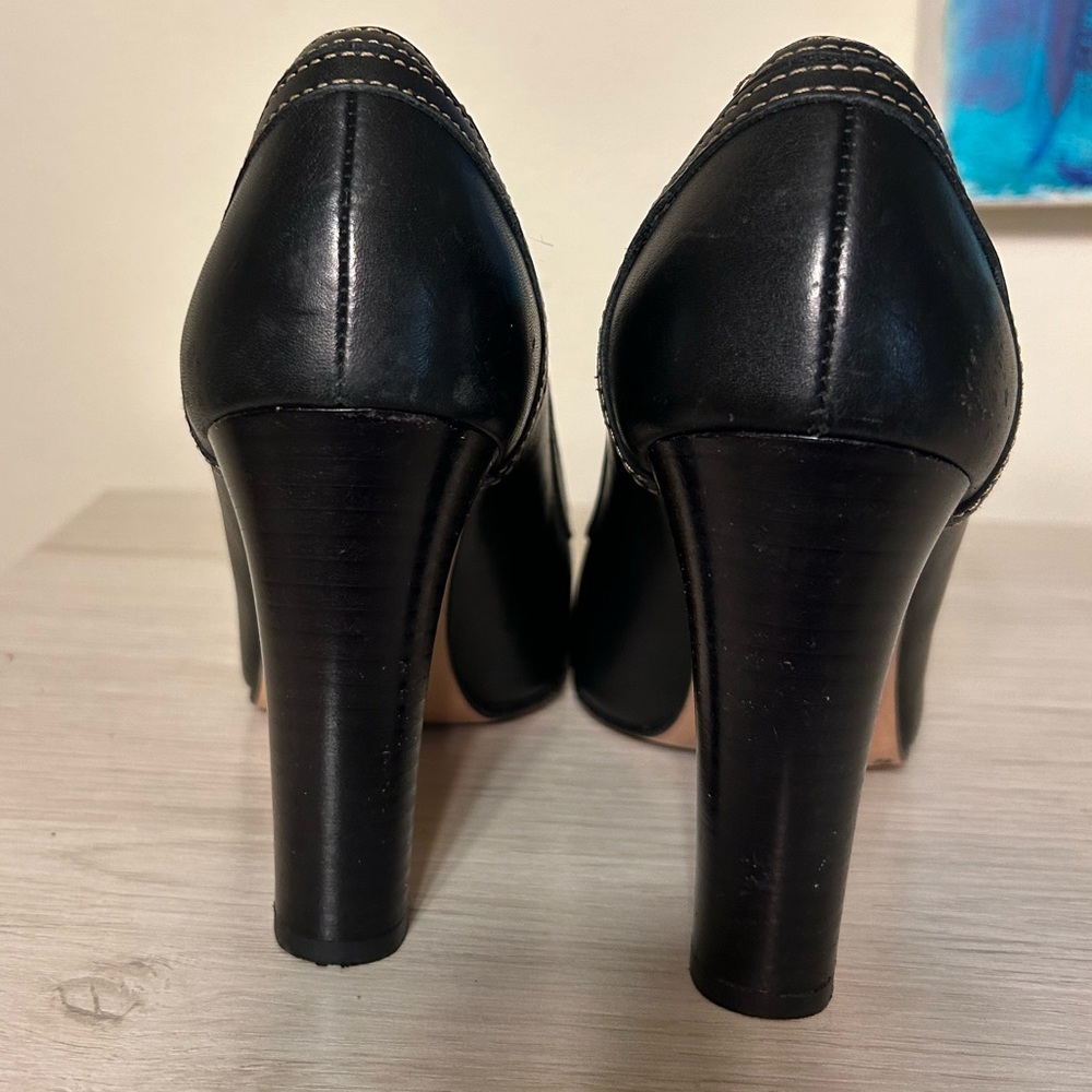 Coach Leather Heels.